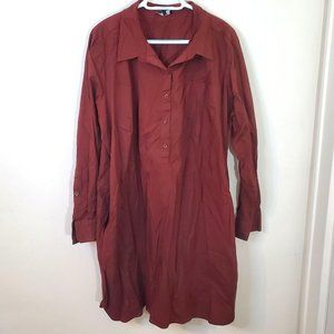 **LOWEST PRICE** Women's Large Universal Standard Rubicon Shirt Dress